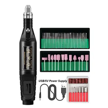 

Multifunction Electric Nail Drill Set Polishing Machine Portable Polisher Tools