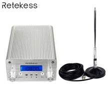 RETEKESS беспроводной 15 Вт PLL fm-передатчик Мини Радио Стерео станция Bluetooth без потерь музыка вещания+ мощность+ антенна F9219D