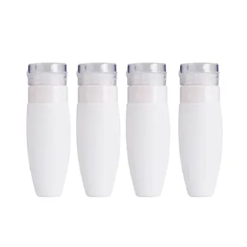 

4pcs Sub Bottles Silicone Empty Bottles Simple Cosmetics Storage Holders For Travel Spray Bottle Perfume Bottle (60ml White)