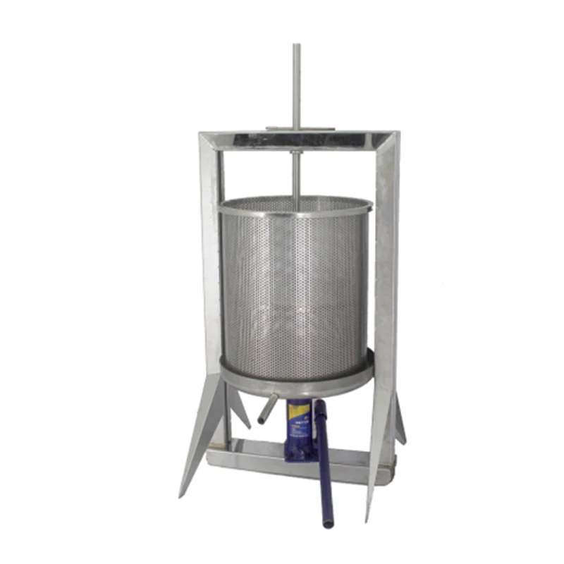 Stainless Steel Squeezer Wine Residue Separation Juicer Fruit Squeezer With Lifting Jack Press