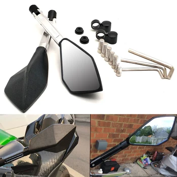 

For BMW K1300S/R/GT K1600GT/GTL R1250GS R1200R R1200RT Universial Motorcycle retrovisor Handle Bar End Side Rearview Mirrors