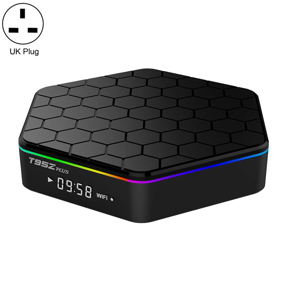 T95Z Plus/T95 MAX PLUS Smart TV box 16/32/64GB Android 7.1/9.0 4K TV BOX 2.4G/5GHz WiFi BT4.0 Set Box T95 media player