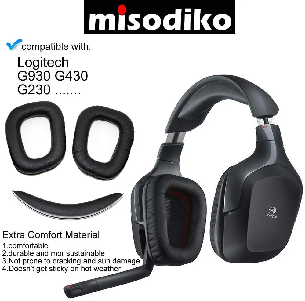 Logitech G332 Logitech G331 Earpads Logitech G930 Headband