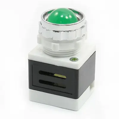 

Panel Mounted AC 380V Green Accident Indicator Pilot Light Lamp