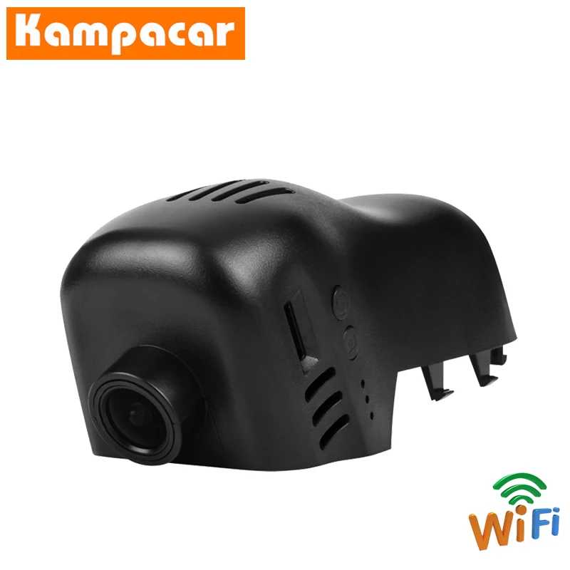 Kampacar Автомобильный видеорегистратор Wifi DVR Dash камера s для Volkswagen Tuareg двойной видеорегистратор камера Авто видеорегистраторы