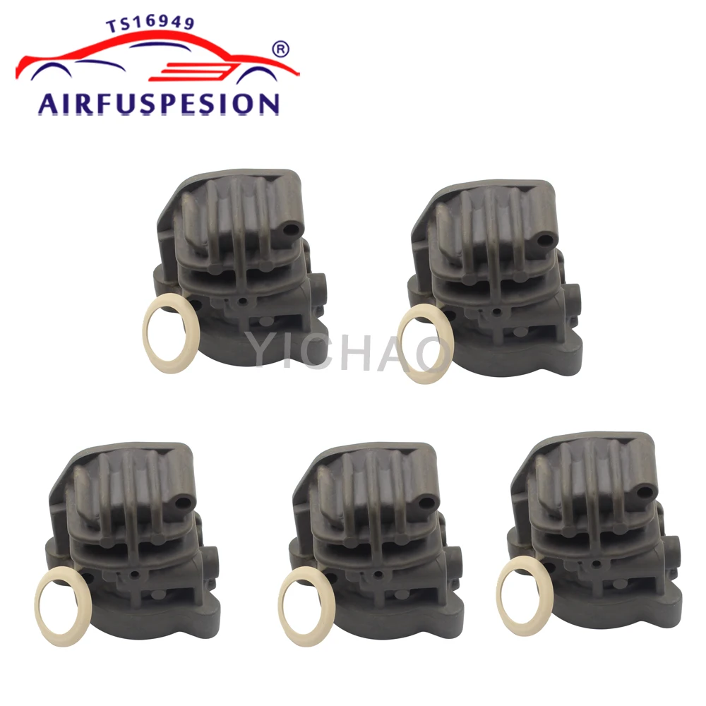5pcs/set Cylinder Head + Ring For Bmw F02 F07 Gt W212 Air Suspension