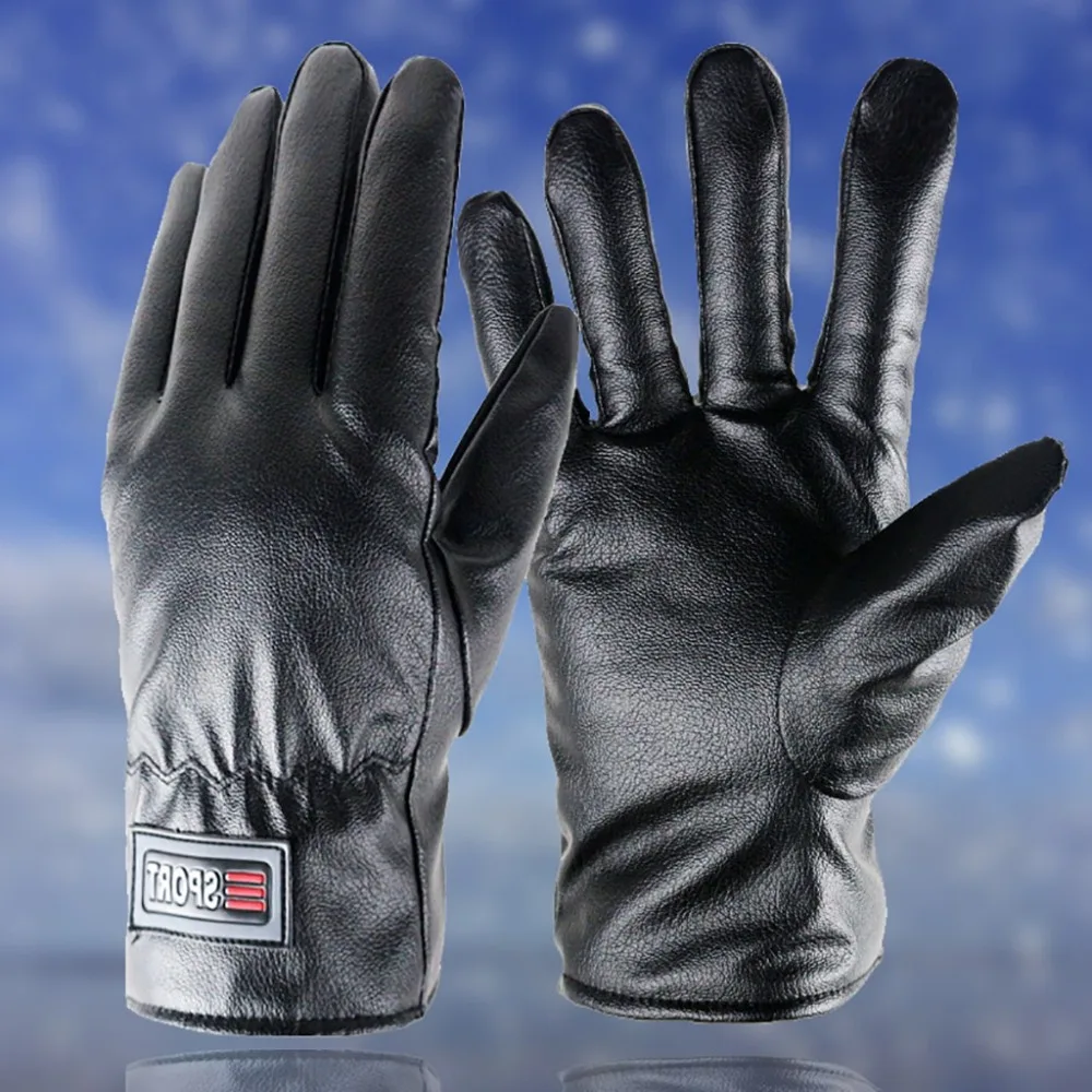 Snow gloves autumn winter thick waterproof non-slip riding driving bike ski gloves heated gloves guantes de nieve para mujer 30S23 (10)