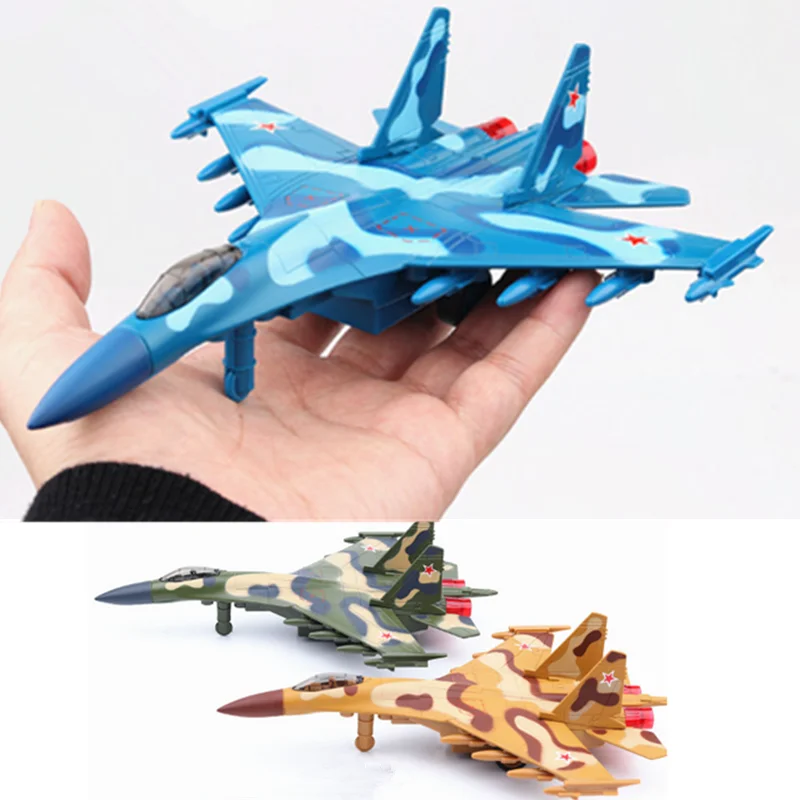 Коллекция 1:32 Масштаб 22 см Россия Sukhoi Su-35 модель истребителя откатная литая под давлением сплав дисплей самолета для детей и взрослых
