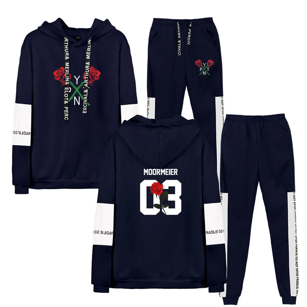 

2020 Novelty Payton Moormeier Merch Two Piece Set Sportswear Sweatshirts Set Popular PYTN Boys/Girls Leisure Suit Women Men Full