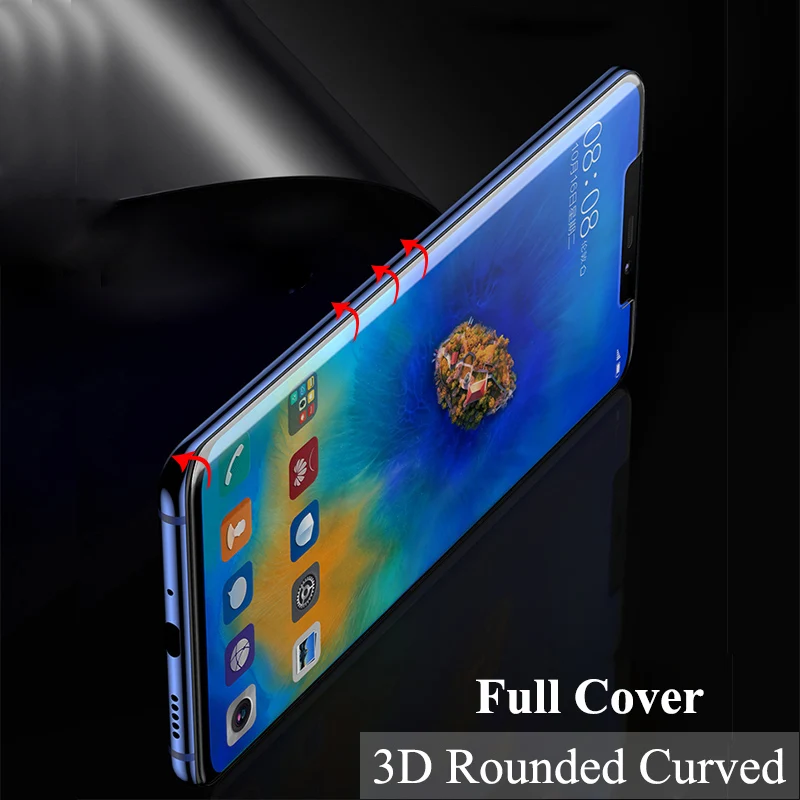 3D полное покрытие Защитное стекло для huawei mate 20 x pro lite Закаленное протектор huawey hauwei
