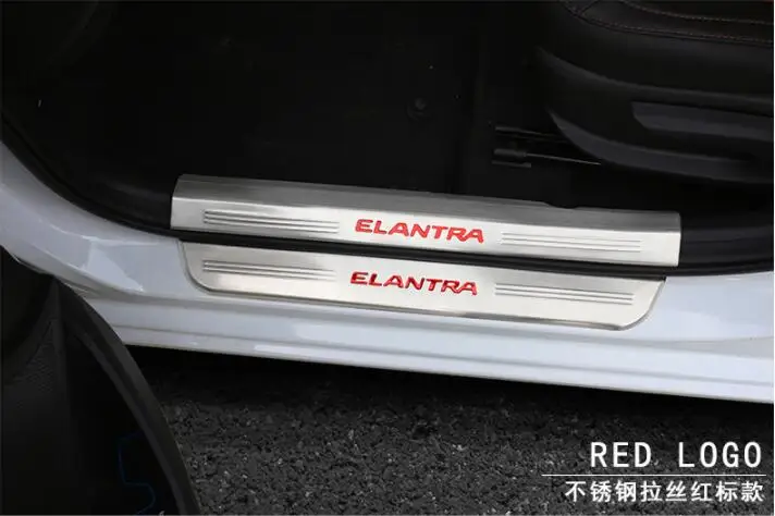 Добро пожаловать педаль подходит только для hyundai Elantra Спортивная модификация, нержавеющая сталь Добро пожаловать педаль специальное украшение