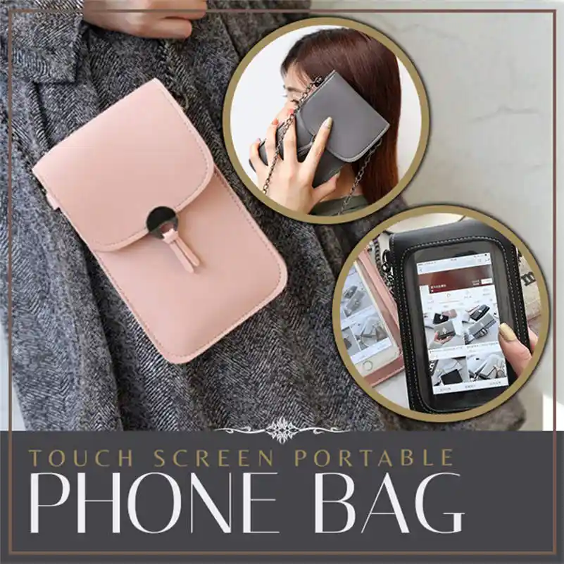 touchable bag for phone