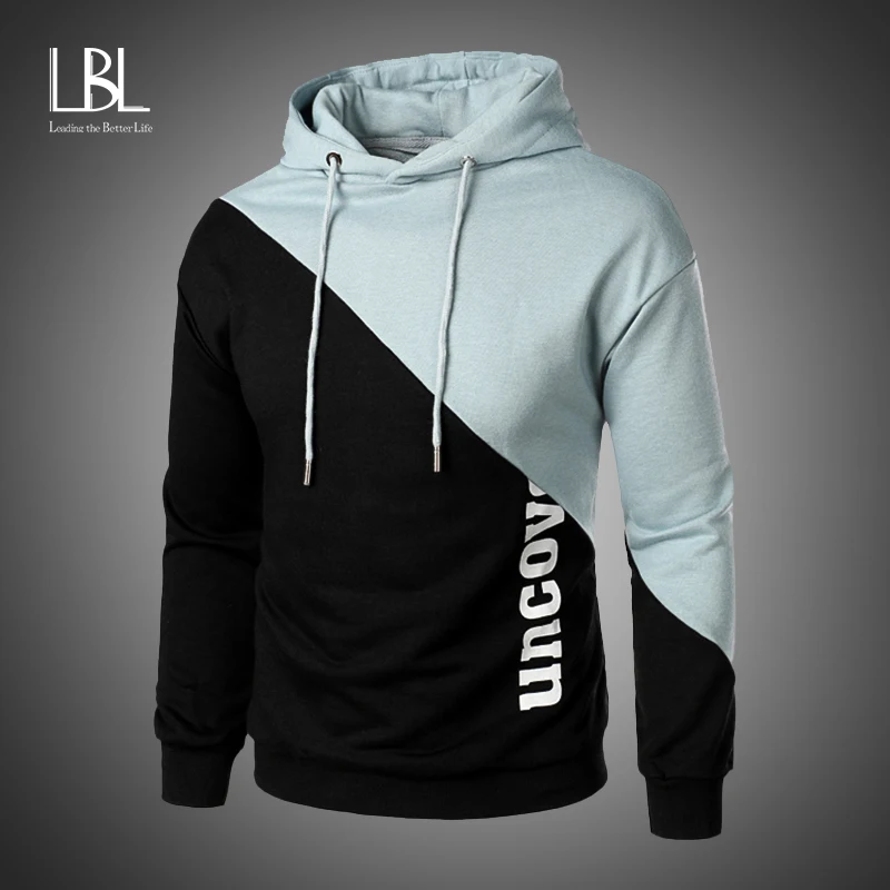 Men's Hoodies Male Casual Sweatshirts Men Solid Red Pink White Patchwork Color Hooded Sweatshirt Tops 2020 Autumn Fashion Brand Men's Hoodies Male Casual Sweatshirts Men Solid Red Pink White Patchwork Color Hooded Sweatshirt Tops 2020 Autumn Fashion Brand
