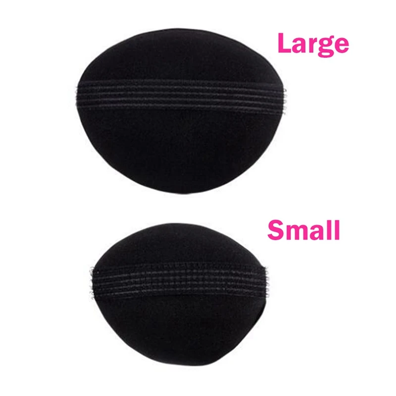 one set 2pcs Easy Hair Braider The Princess Styling Hair Fluffy Sponge Pad Increased Hair Styling Style Dressing Beauty Make Up Fast Bun - Цвет: one set