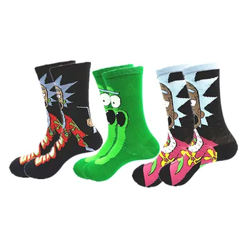 

Anime Cartoon Character Autumn Winter Socks Personality Novelty Street Wind Comfortable Tube Skateboard for Men and Women