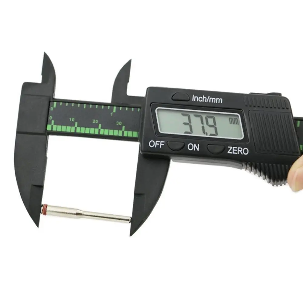 Электронный цифровой дисплей штангенциркуль 0-150 мм пластиковый цифровой дисплей штангенциркуль измерительный инструмент внутренний диаметр