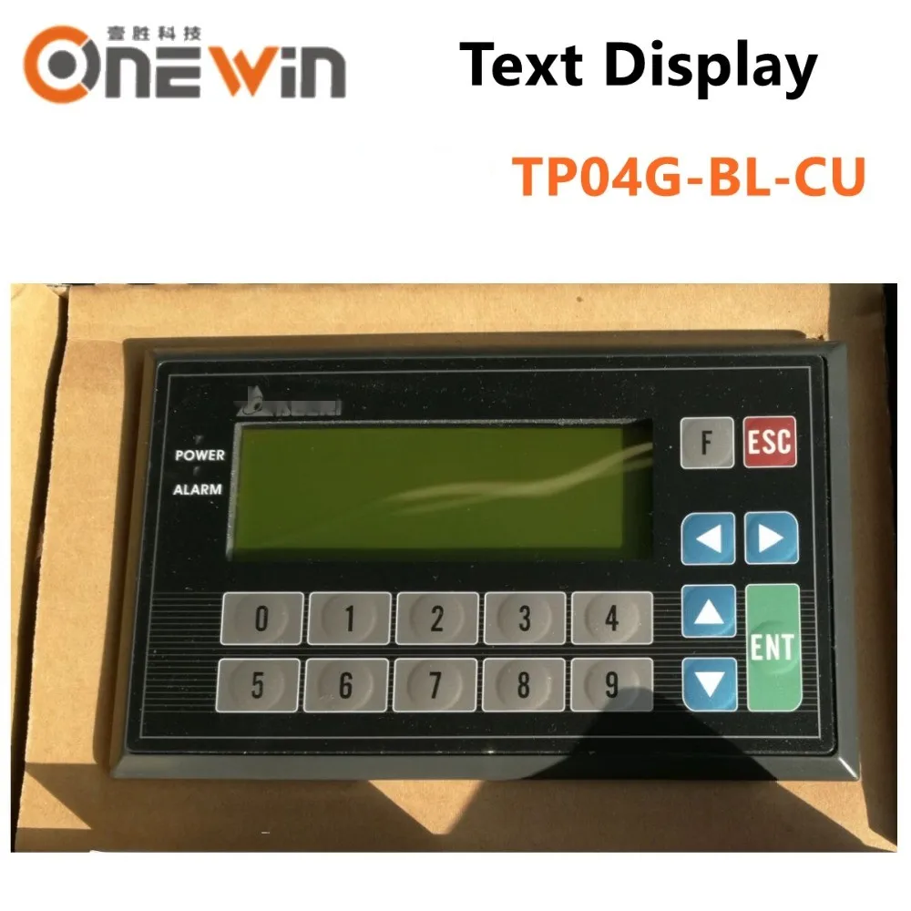 Новая и оригинальная TP04G BL CU текстовая панель дисплей HMI STN ЖК Одноцветный 4 линии
