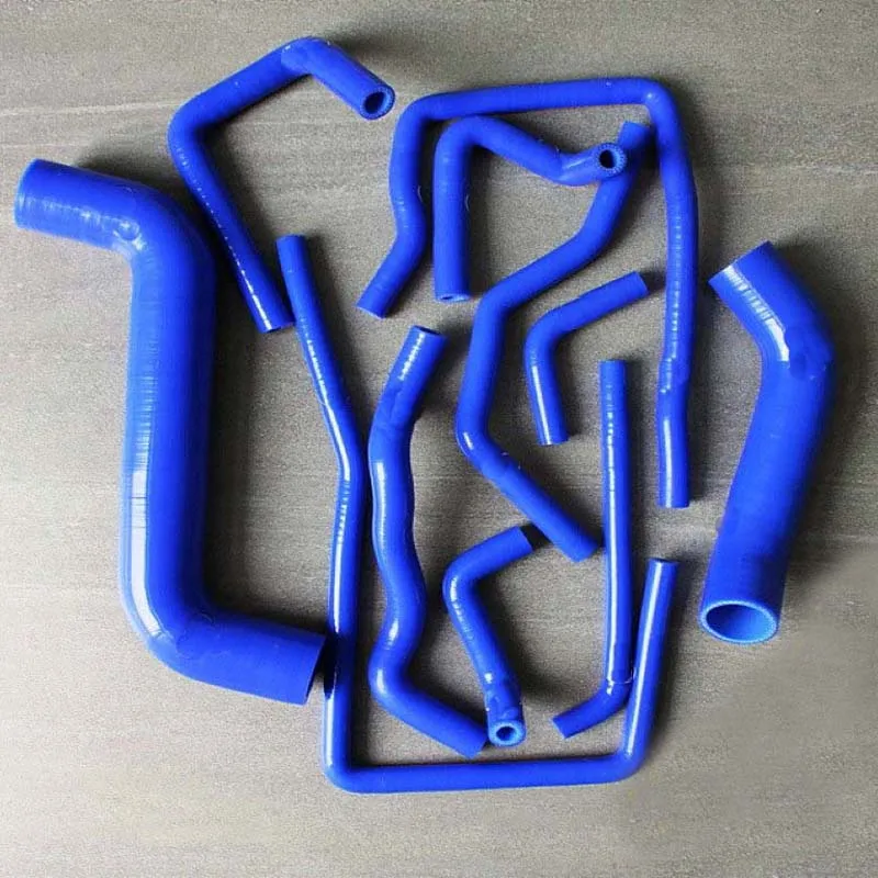Силиконовый радиатор и нагревательный шланг blk для Subaru Impreza WRX/STi GDA/GDB EJ207 02 07|turbo