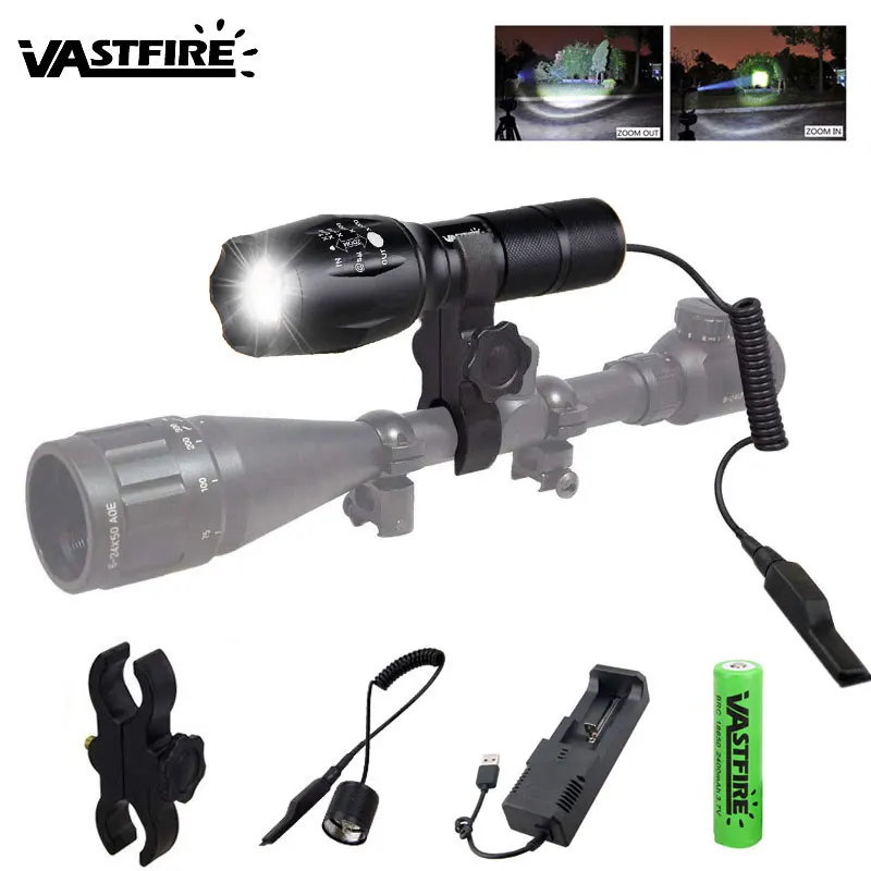 

High Quality T6 LED Flashlight 1000 LM White color light T6 LED Water-Resistant LED Flashlight