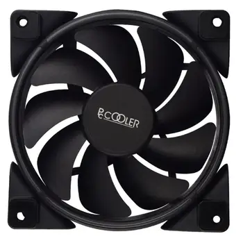 

PCCOOLER 12cm RGB LED Light PC Cooling Fan Smart 4 Pin PWM Quiet PC Case Chassis Fan with AURA Regulation for Computer Case