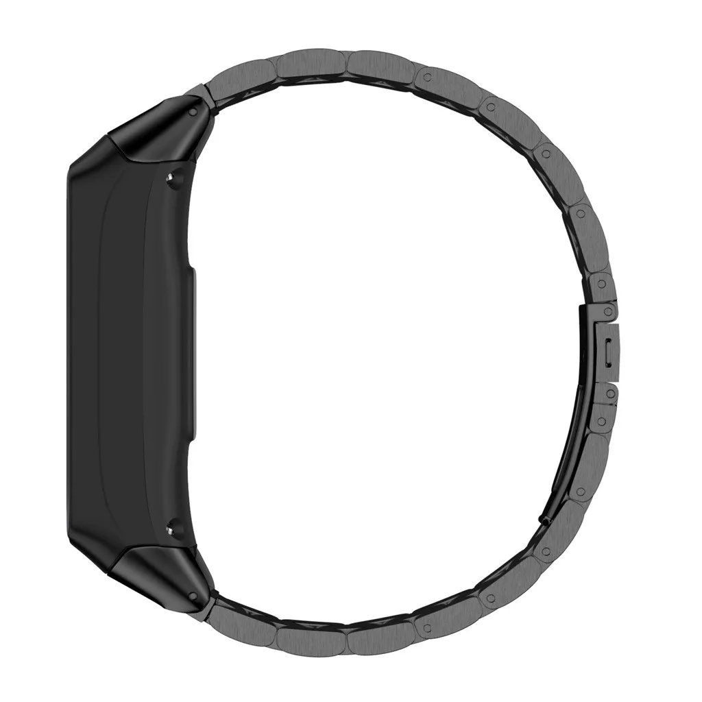 Браслет из нержавеющей стали с быстросъемным ремешком для samsung Galaxy Fit роскошный модный браслет розовое золото