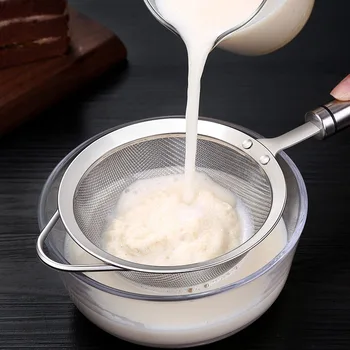 

Stainless Steel Kitchen Soy Milk Filter Kitchen Gadgets Fruit Residue Juice Filter Cooking Tools Filter Mesh Kitchen Accessories