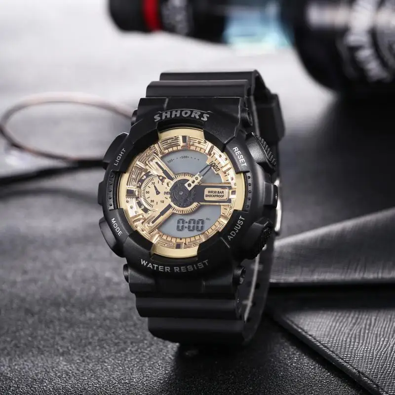 

New Luxury Men LED Digital Watch Date Sport Women Men Multifunction Electronic Watch Outdoor Hiking Sport Ladies Clock Gift