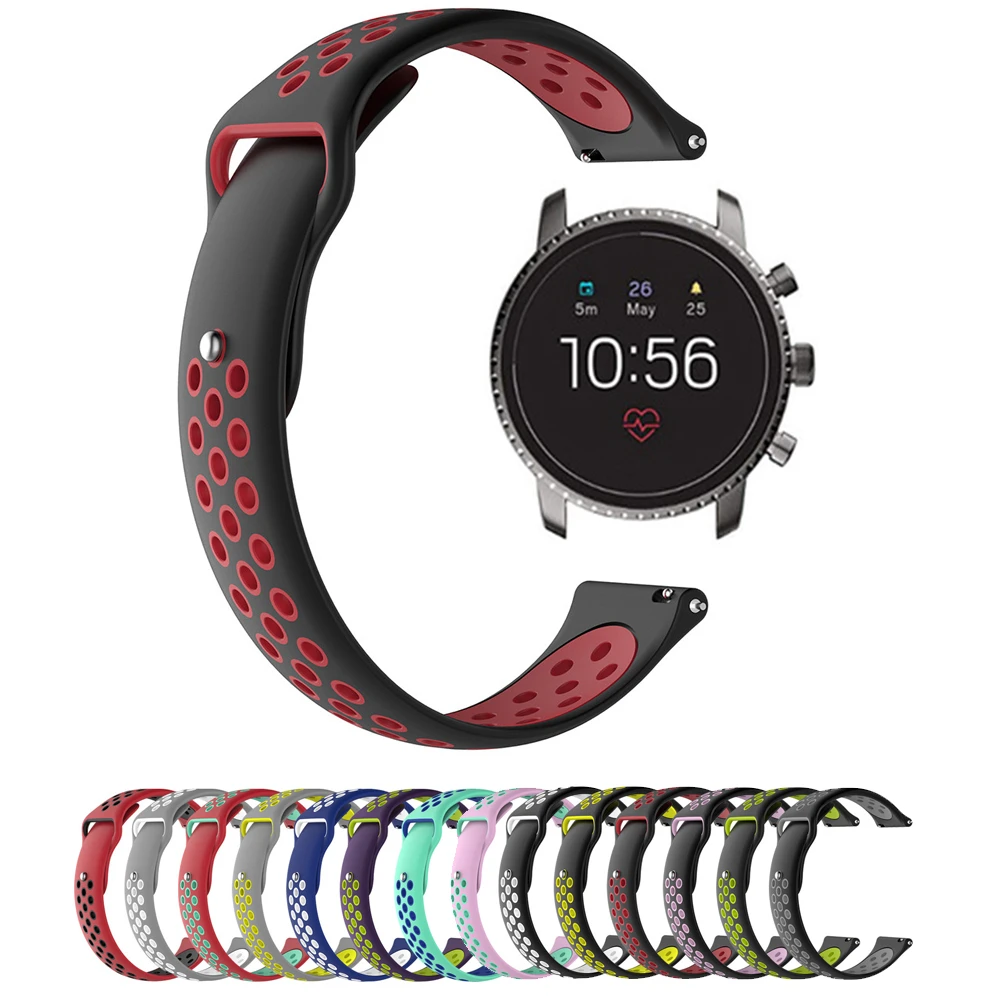 fossil q explorist strap