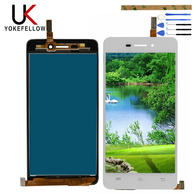 

High Quality White 4.7 inch For BBK Vivo Y31 LCD Display + Touch Screen Digitizer Assembly Replacement parts Free Shipping