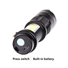 Built in battery XP-G Q5 Zoom Focus Mini led Flashlight Torch Lamp 2000 Lumens Adjustable Penlight Waterproof For Outdoor ► Photo 3/6