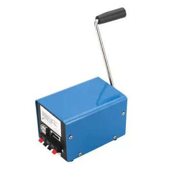 

Emergency Hand Crank Dynamotor High Power Charger Portable USB Charging Hand Crank Generator Outdoor Camping Survival Power Bank