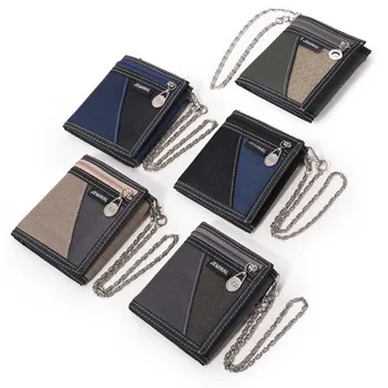 

Men Wallets Waterproof Canvas Fabric Fold Mans Purses Brand Design Male Wallet Coin Purse Wristlet Moneybags Cards Holder Wallet