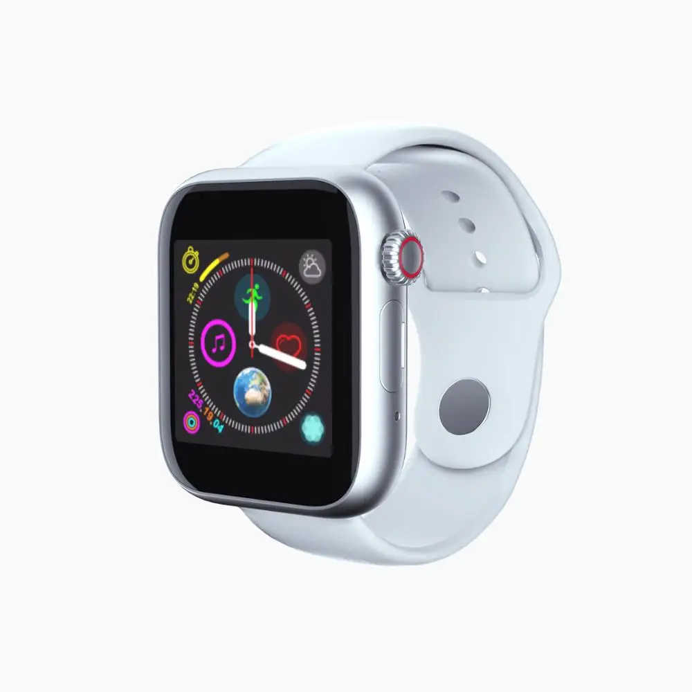 LEMFO, женские Смарт-часы, мужские для Apple Watch, поддержка 2G, SIM, TF карта, Bluetooth, напоминание о звонках, HD камера, смарт-браслет - Цвет: silver