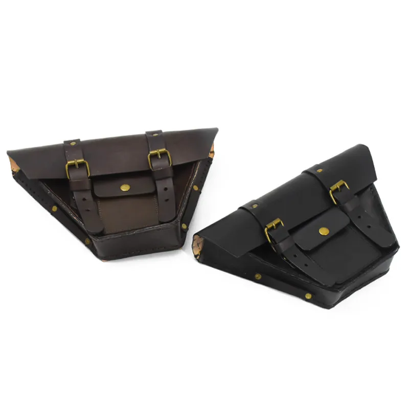 CG125QingqiRetroModifiedSideCoverBagSideBagLeatherDecorative