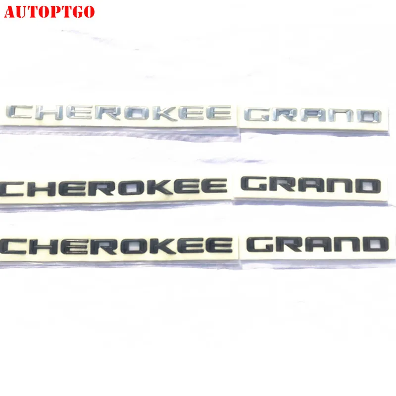 Для Jeep Grand Cherokee буквы эмблема значок наклейка подходит для Кузова Боковая дверь Taigate крыло автомобиля стиль