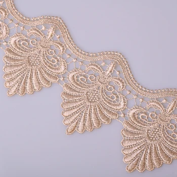 

14 yards 10.5 cm Lace Trim Ribbon Tape for Garment Home Textiles Bag Trimmings DIY Crafts Sew on Lace Fabric Polyester Cusack