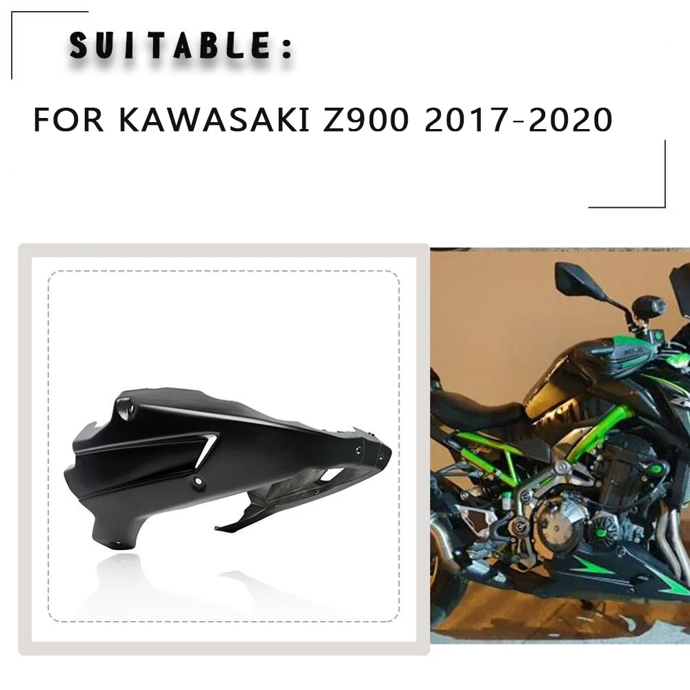 Мотоцикл Z900 Bellypan двигатель обтекатель спойлера корпус из АБС пластика Нижняя