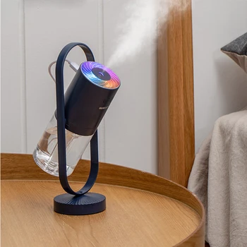 

200ML USB Humidifier LED Night Lights Diffuser Home Office Mist Maker Fogger Mini Portable Humidifier Purifier For Car