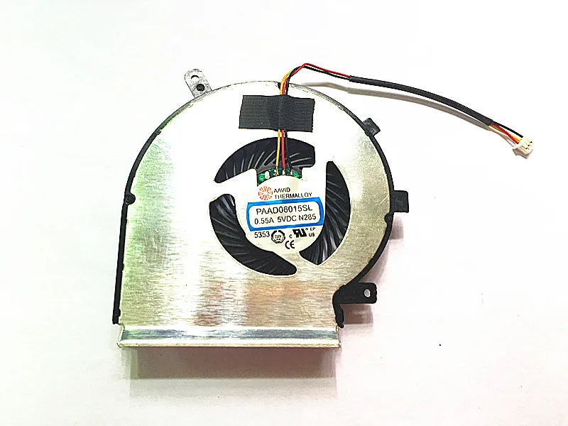 Ventola Di Raffreddamento Per Notebook MSI, Compatibile GE72 GE62 PE60 PE70 GL62 GL72, Modello PAAD06015SL, CPU+GPU, Garanzia 9 Mesi