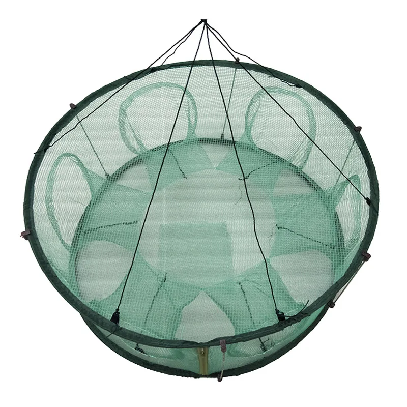 

Automatic Fishing Net Trap Cage Round Shape Durable Open For Crab Crayfish Lobster FOU99