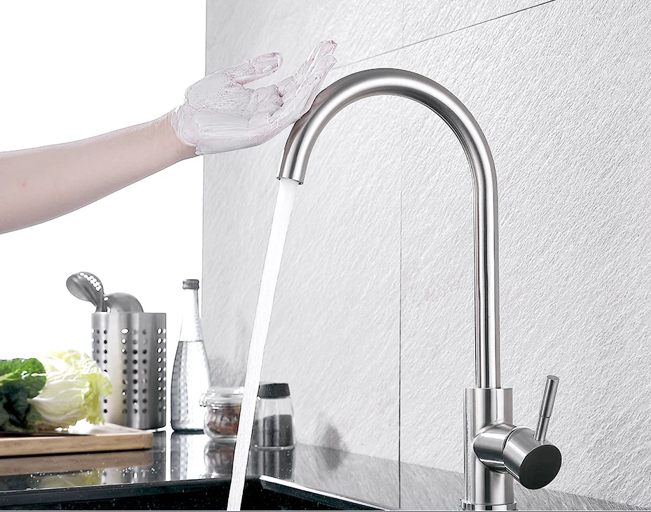 FLG смесители для кухни torneira para cozinha де parede кран для кухонного крана сенсорный кран Три способа раковина кухонный смеситель