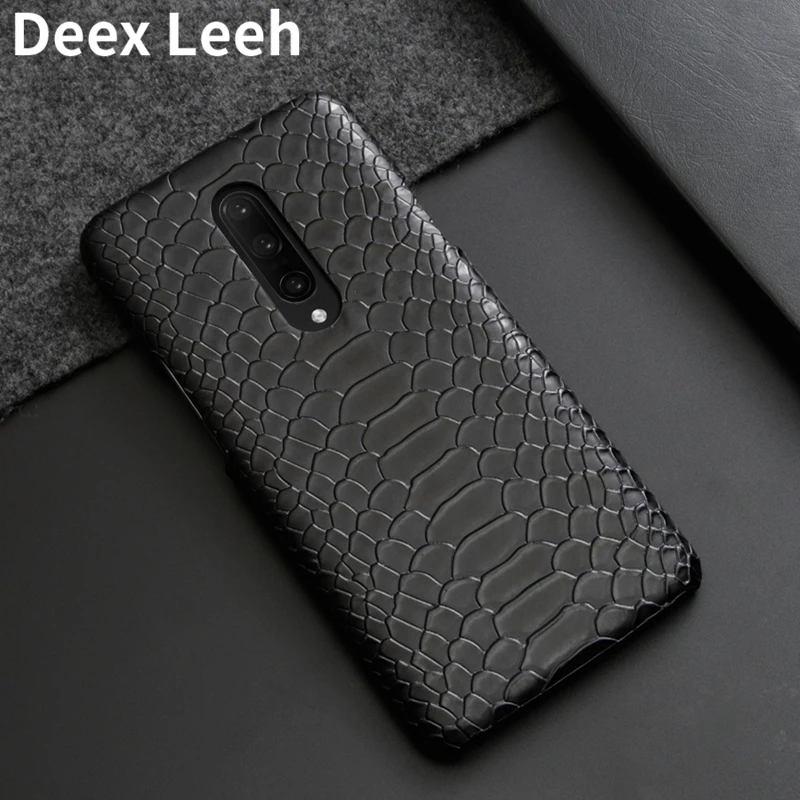 for One Plus 7 Pro Snake PU Leather Case Oneplus Back 6 6T Cover Protect Bag 1+7 1+6T |