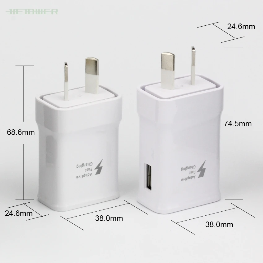 US $787.47 300pcsLot Universal Fast Charger Charging Travel USB Wall Home Quick Charger Power Supply Adapter AU Plug 5V 2A 9V 167A