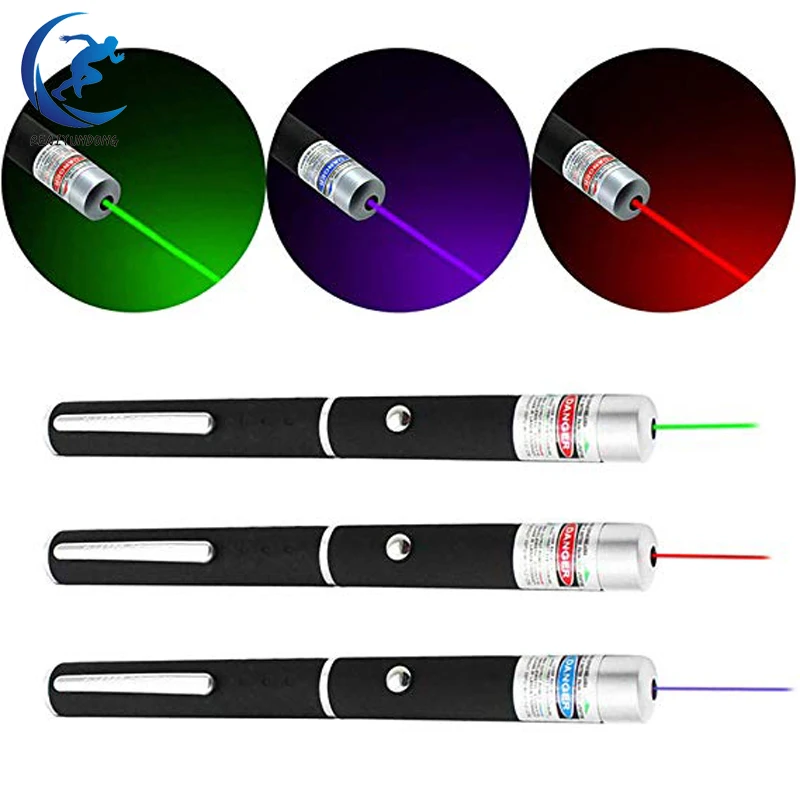 

Blue Red Green Hunting Rifle Scope Sight Laser Pen Demo Pen Pointer Projector Flashlight LED Outdoor Survival Tool