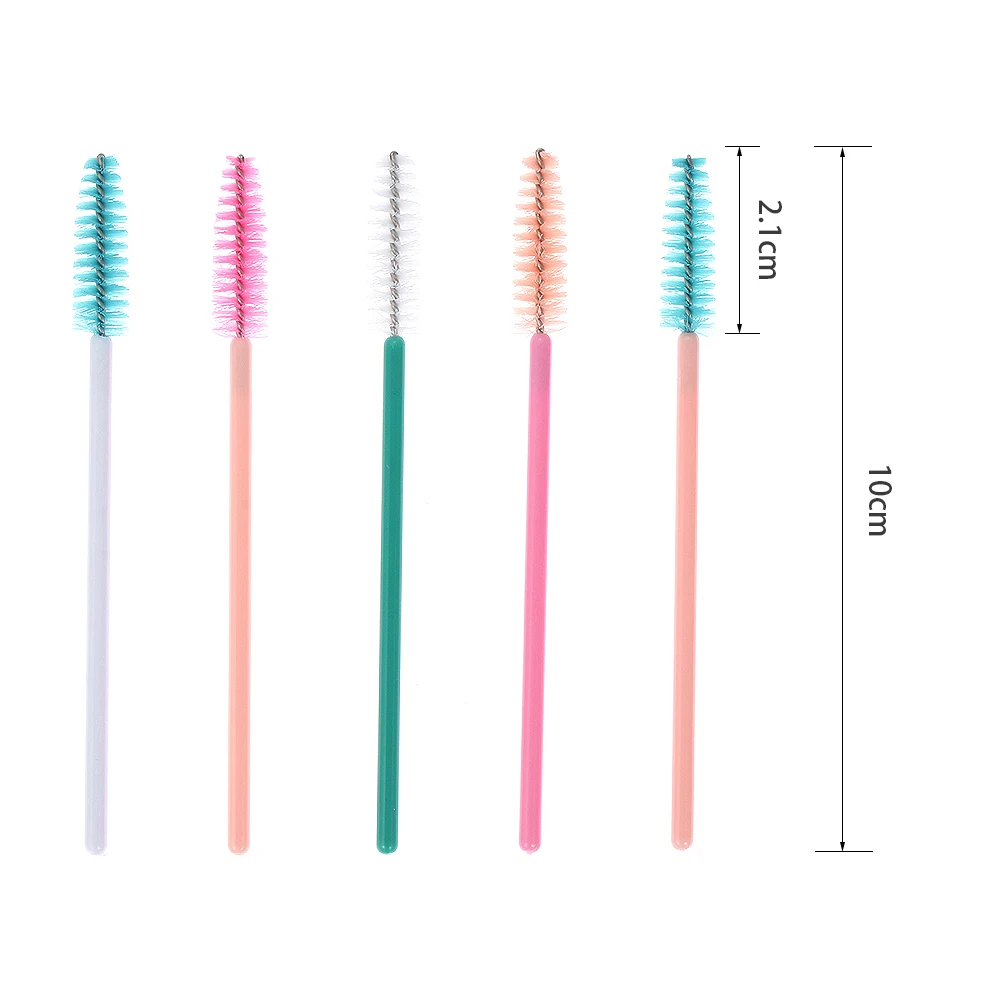 50 штук/упаковка Хрустальная ресница кисть тушь для ресниц палочки для наращивание ресниц Щипцы Одноразовая расческа инструмент для нанесения макияжа
