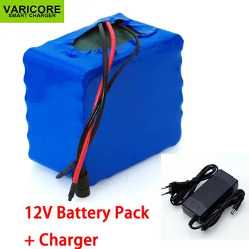 

VariCore 12V 30Ah 3S12P 11.1V 12.6V high-power lithium battery pack for inverter xenon lamp solar street light +12.6V 3A charger