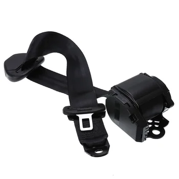 

1Pc Seat Belt Replacement Adjustable Black Accessories Safety 270mm-2800mm
