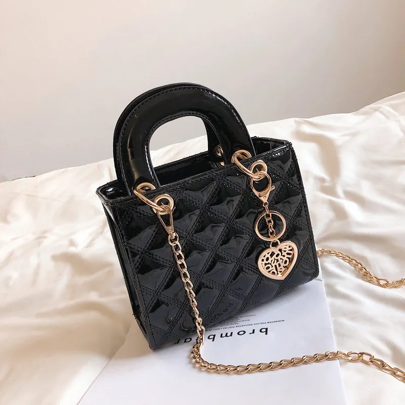 

New women's handbag high quality PU paint large capacity magnetic buckle women's shoulder bag chain Messenger bags wome for 2019