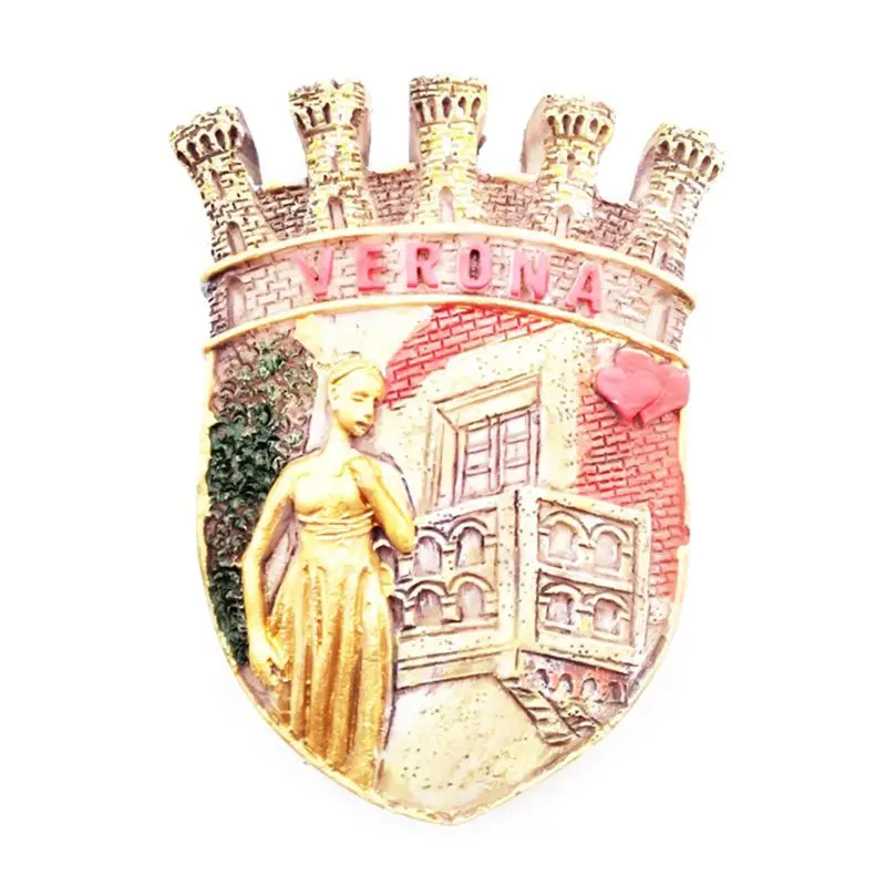 3D мир путешествия Италия/Франция/Рим/Уиллис смолы Мемориальный магнит на