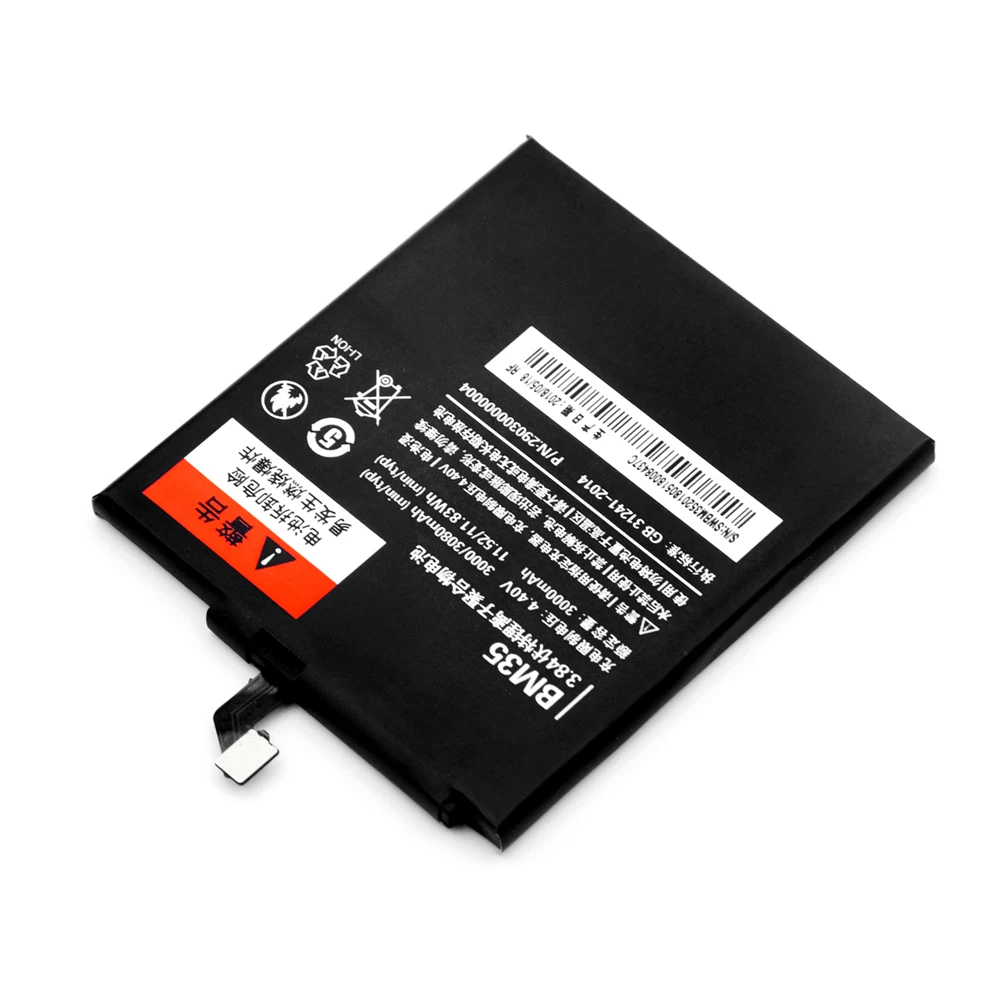 Replacement BM35 BM-35 BM 35 Rechargeable Battery For Xiaomi Mi 4C Mi4c 3.84V 3080MAH Large Capacity